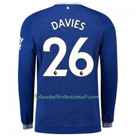 Günstige Fußballtrikots Everton Davies 26 2018-2019 Langarm Heimtrikot kaufen